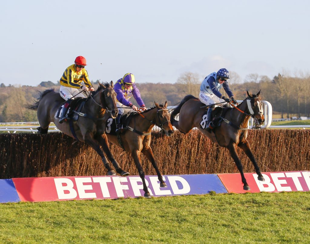 Newbury - Horatio Hornblower and Sam Twiston-Davies
