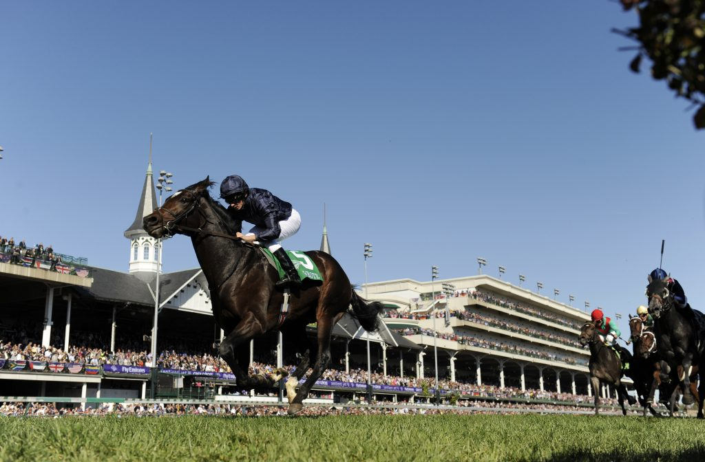 Wrote Breeders Cup