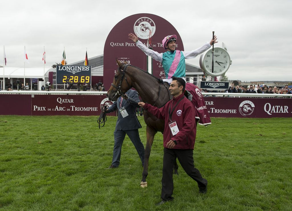 Frankie Dettori and Enable