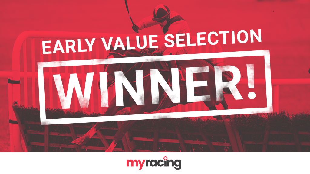 Early Value Selection Winner Hurdle