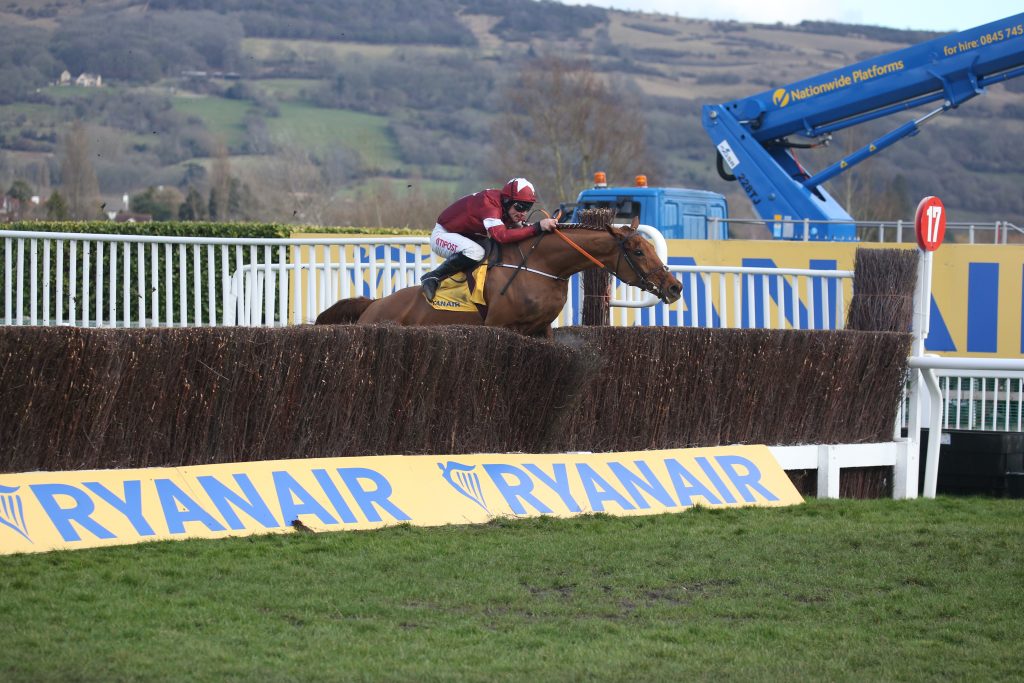Balko Des Flos wins the Ryanair Chase