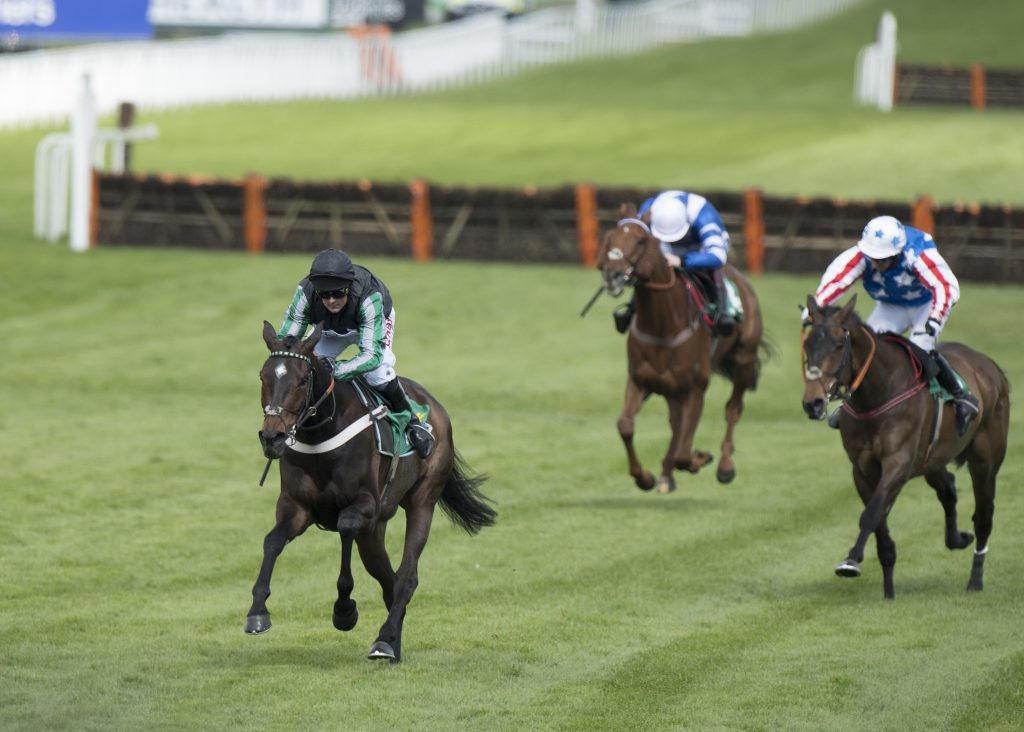 Altior wins the Celebration Chase at Sandown