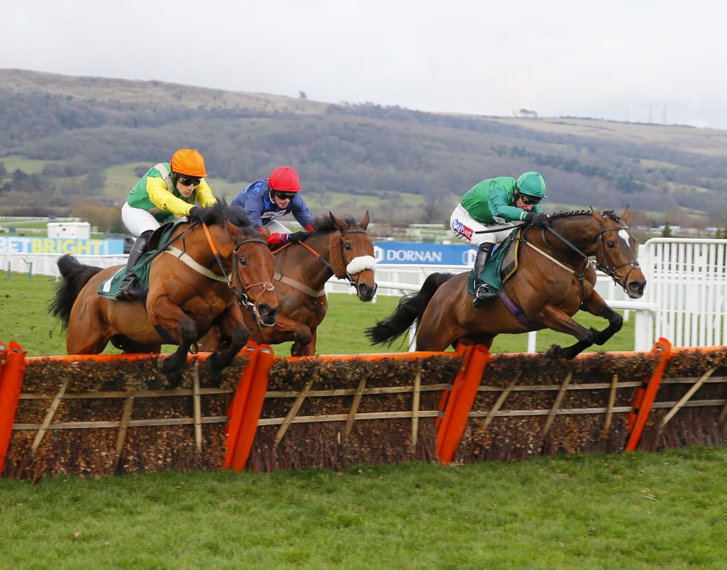 Midnight Shadow wins the 2019 Relkeel Hurdle at Cheltenham
