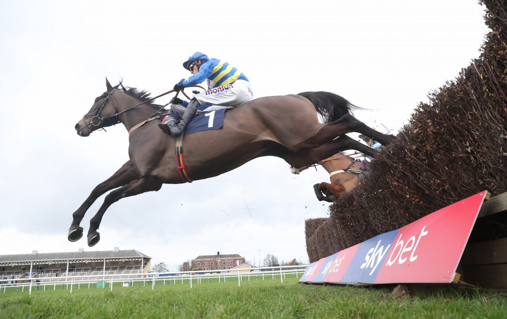 Dynamite Dollars wins the Wayward Lad at Kempton