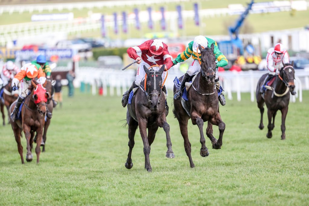 Delta Work wins the Pertemps Final Handicap Hurdle at the 2018 Cheltenham Festival