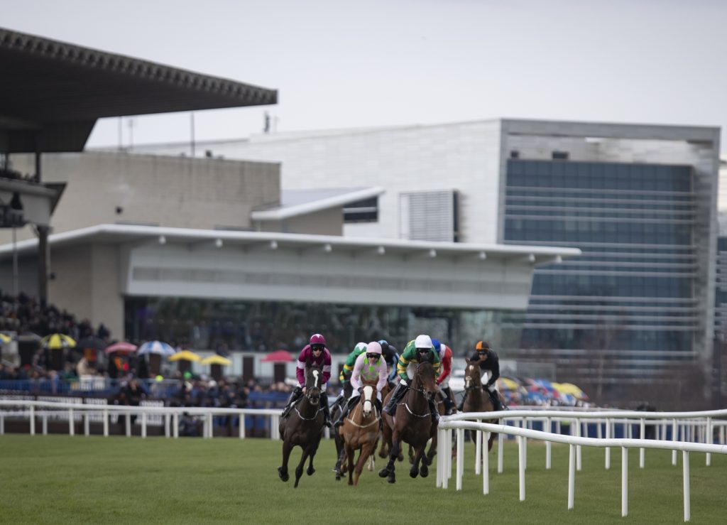 Sir Erec winning the Spring Juvenile Hurdle Leopardstown
