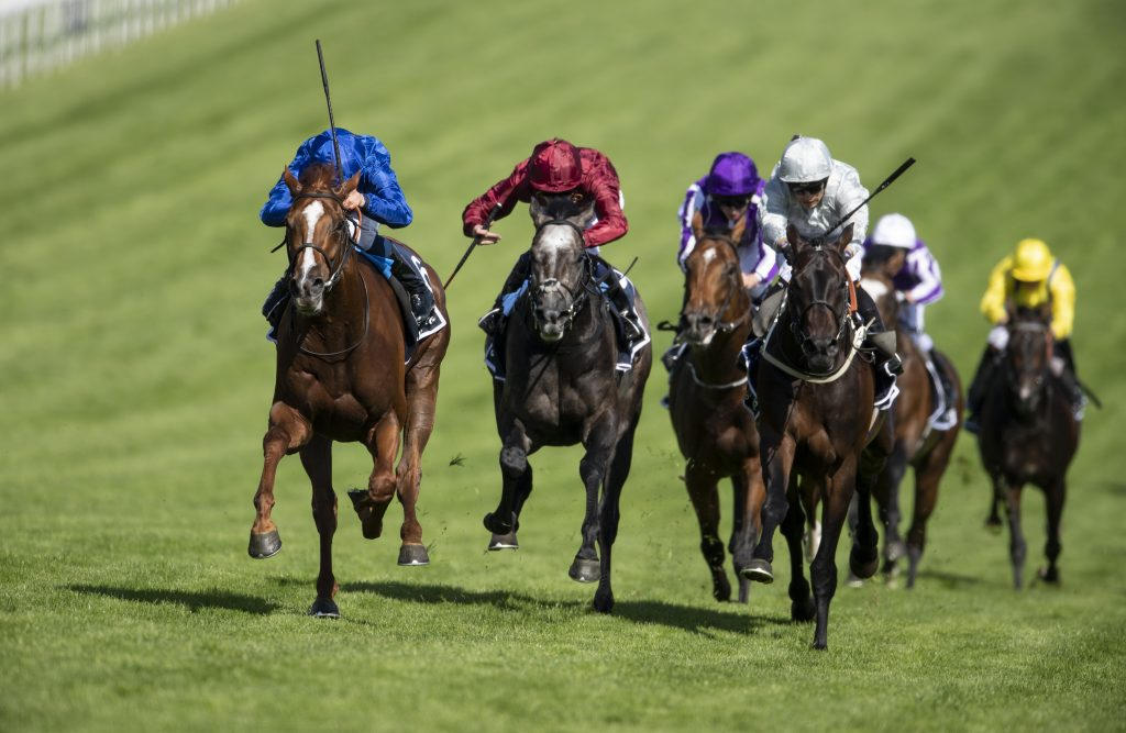 Masar wins the Derby under William Buick