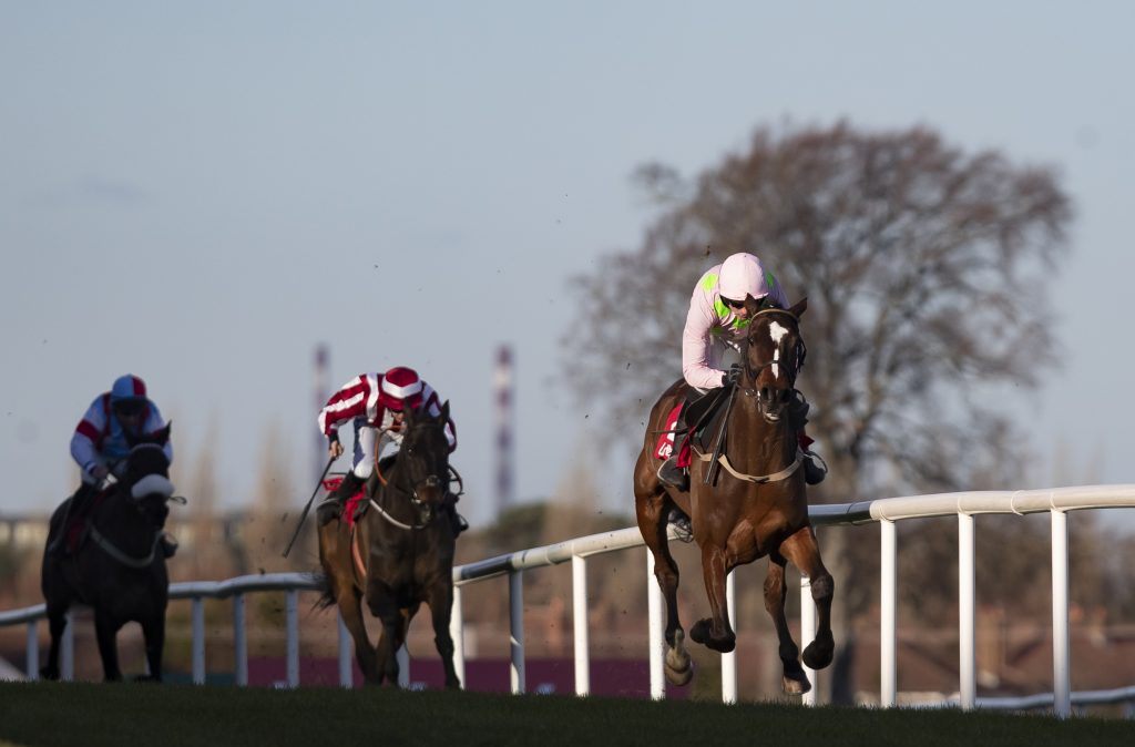 Min and Ruby Walsh winning the Ladbrokes Dublin Chase 2019