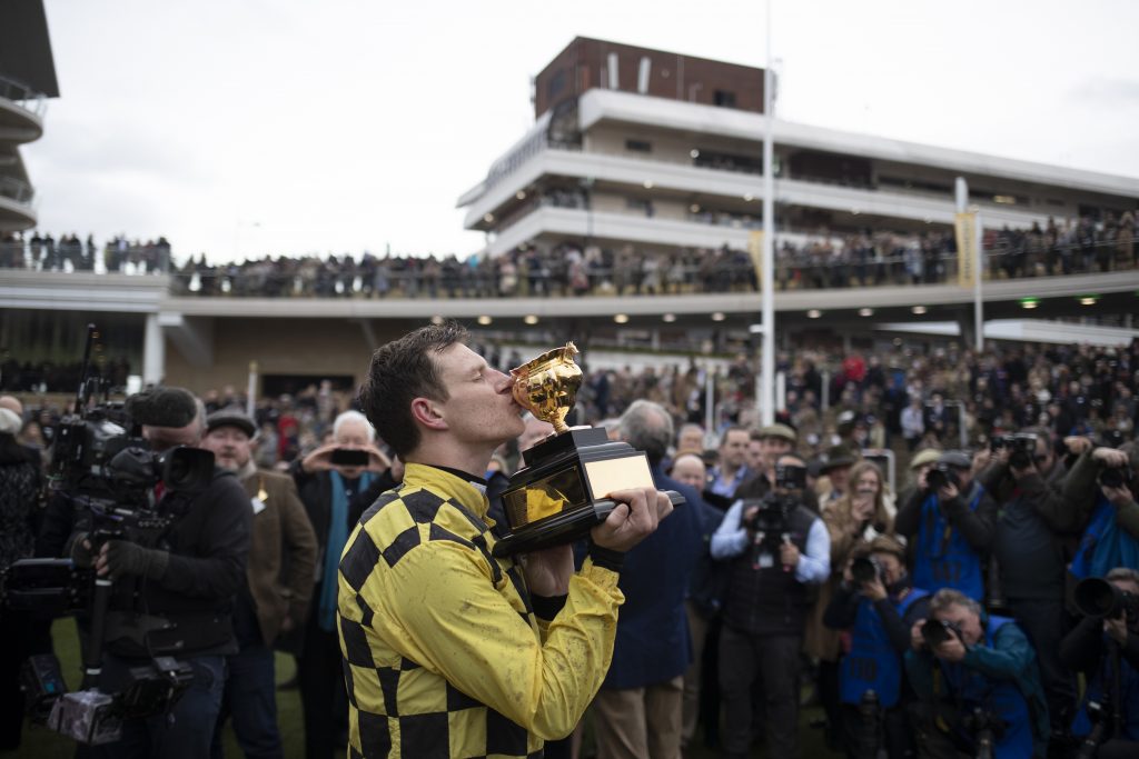 Paul Townend after winning the Cheltenham Gold Cup