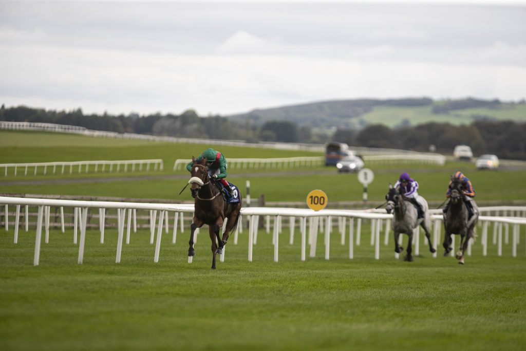 Kastasa winning the Loughbrown Stakes