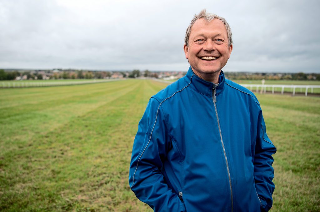 William Haggas on Warren Hill at Newmarket